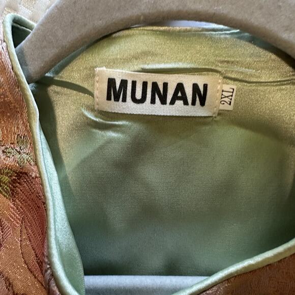 Ethnic Women’s Tang Suit Chinese Cheongsam Long Sleeve Retro Bird Button Coat XL - Picture 3 of 9